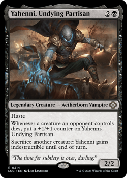 Yahenni, Undying Partisan - 214 - The Lost Caverns of Ixalan Commander - Image 1
