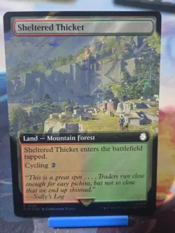 Sheltered Thicket (Extended Art) (Surge Foil) Universes Beyond: Fallout Foil - Image 2