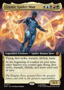 Cosmic Spider-Man - Extended Art SPM NM MTG - Image 1