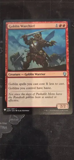 MtG Goblin Warchief LIST - Image 1