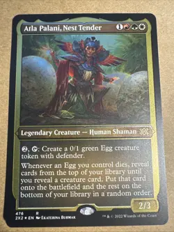 Atla Palani, Nest Tender (Foil Etched) Double Masters 2022 Foil - Image 1