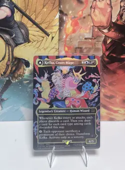 MTG English Kefka, Court Mage (Borderless) (0322) NM Foil - Image 1