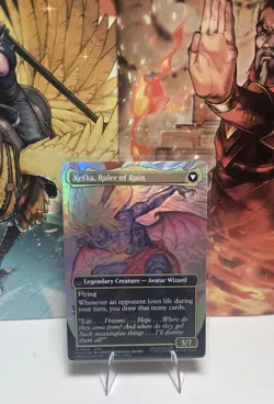 MTG English Kefka, Court Mage (Borderless) (0322) NM Foil - Image 2