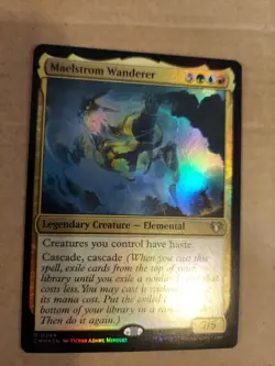 Maelstrom Wanderer - FOIL - CMM #344 Rare, NM, MTG - Image 1