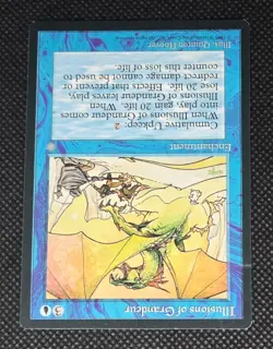 Magic The Gathering Illusions of Grandeur Ice Age Rare Card MP MTG - Image 2