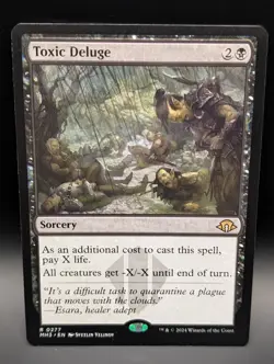 MTG - Toxic Deluge - Sorcery - MH3 277 - Rare - NM - Image 1