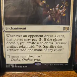 Magic The Gathering [MTG]: Smothering Tithe - Ravnica Allegiance (#22) Near Mint - Image 3