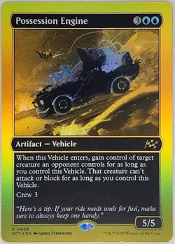 Possession Engine (First-Place Foil) MINT - Aetherdrift - Magic: The Gathering - Image 1