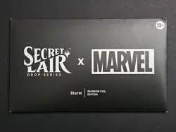 MTG Secret Lair: Marvel: Storm (Rainbow Foil Edition) (Sealed) - Image 1