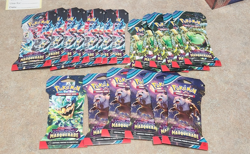 20 Booster Sleeves Pokemon TCG Twilight Masquerade Pack All 4 Art Covers - Image 1