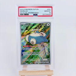 Pokemon 151 ETB SVP Snorlax #051 Black Star Promo 2023 - PSA 10 GEM MINT - Image 1