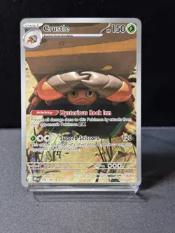 Pokemon Crustle 186/182 Sv10: Destined Rivals - Image 1
