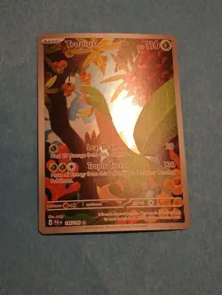 Pokemon Scarlet & Violet Paldea Evolved Tropius 195/193 Illustration Rare - Image 2