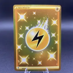 Pokemon Electric Lightning Secret Rare Gold Energy Holo 235/203 - Evolving Skies - Image 1