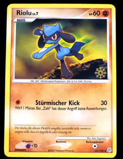 Pokemon tcg Countdown Calendar Promo- Riolu 61/123- German - Image 1