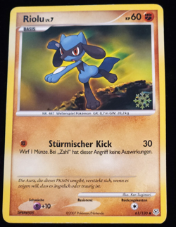 Pokemon tcg Countdown Calendar Promo- Riolu 61/123- German - Image 4