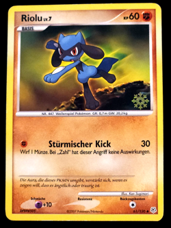 Pokemon tcg Countdown Calendar Promo- Riolu 61/123- German - Image 5