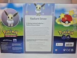 Pokemon 2022 Pokemon Go Radiant Eevee Premium Collection 8 BOOSTER PACKS - Image 2