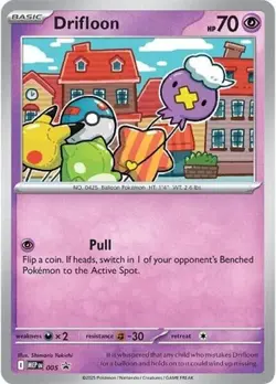 Drifloon (#005) - Holofoil ME - Mega Evolution Promos LP Pokemon - Image 1