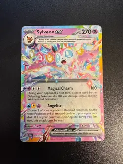 Pokemon Surging Sparks Sylveon ex 86/191 Double Rare Holo - Image 1