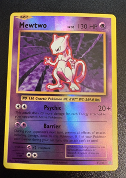 Mewtwo 51/108 Reverse Holo Rare XY Evolutions Pokemon TCG - Image 1