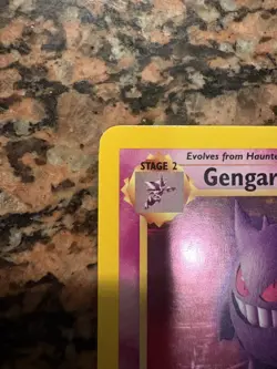 Gengar 5/62 Holo Rare Pokemon TCG Fossil WOTC NM Condition - Image 5