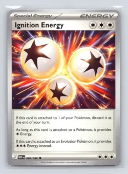 Pokemon TCG Ignition Energy 086/086 SV: White Flare Normal NM - Image 1