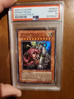 Sphinx Teleia EP1-EN003 Yu-Gi-Oh! Movie Exclusive Pack Limited Edition - Image 1