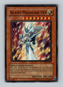 Silent Magician LV8 NTR DS Game Promo Near Mint Super Rare NM Yugioh 2005 - Image 1