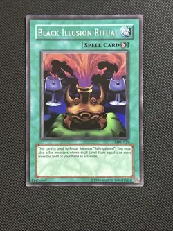 Yugioh Black Illusion Ritual - MRL-051 - Unlimited Super - LP Original Release - Image 1