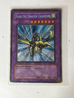 Gaia the Dragon Champion [1st Edition] LOB-125 LP/MP - Image 1