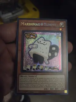 YU-GI-OH Marshmao Yummy DOOD-EN024 1st Edition Secret Rare NM - Image 2