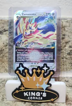 Pokemon Crown Zenith 2 Card Lot : Zacian VStar And Zamazenta VStar - Image 5