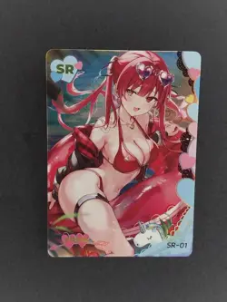 Houshou Marine Femme Fatale Goddess Story Waifu Card SR - Image 1