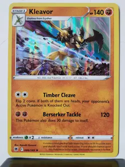 HOLO Kleavor 086/189 - B1G1F Astral Radiance Pokemon Card $2 Combined Shipping - Image 1
