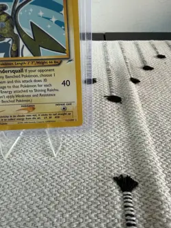 Pokemon TCG Shining Raichu Neo Destiny Holo Card 111/105 Secret Rare - Image 5