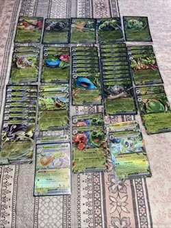 46 Pokemon Leaf Energy Battle Deck Ex Cards Lot Bundle NM - Image 1