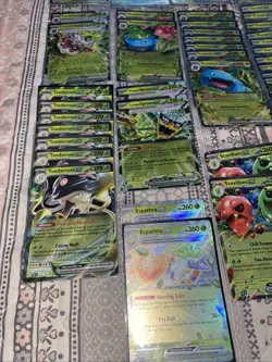 46 Pokemon Leaf Energy Battle Deck Ex Cards Lot Bundle NM - Image 4