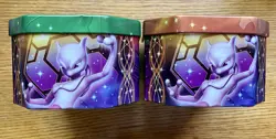 2012 Pokemon TCG Legendary Ex Tins Lot of 2 - Rayquaza and Mewtwo EMPTY NO CARDS - Image 5
