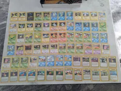 Vintage WOTC Pokemon Card Lot - Neo Genesis - 74 Cards - ALMOST ALL NEAR MINT! - Image 1