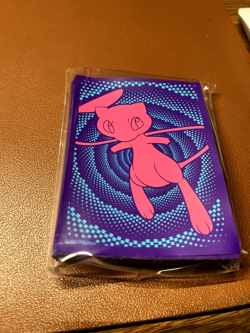 65 Ct Fusion Strike ETB Mew Card Sleeves New, Sealed Pokemon - Image 1