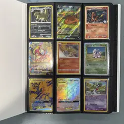 Pokemon Card Lot Binder ( Charizard, Vintage, Mid Era) Holo Rare WOTC, GX, EX - Image 1