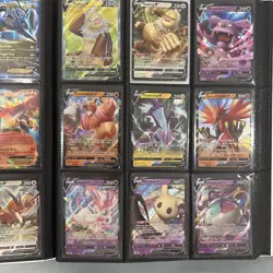 Pokemon Card Lot Binder ( Charizard, Vintage, Mid Era) Holo Rare WOTC, GX, EX - Image 5