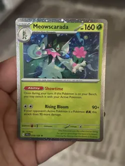 Meowscarada 018/159 - Journey Together - Cosmos Holo Promo - Pokemon Card - Image 1