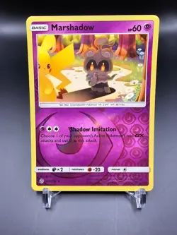 Mint/NM - Marshadow - 103/236 - Reverse Holo - Cosmic Eclipse - Pokemon Card - Image 1