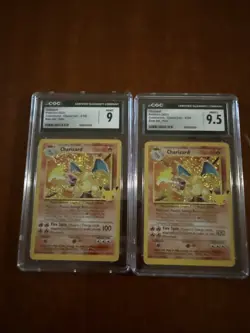 Pokemon 2021 Charizard Celebrations Classic Collection Card 4/102 PSA 9 PSA 9.5 - Image 1