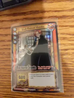 Bandai One Piece Card Game CCG '05-06 Shanks Robin Mihawk + Silver Rare Holos - Image 5