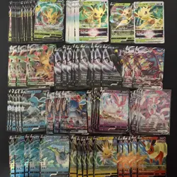 100 Eevee Series V Vmax Vstar Holo Arts Lot Set Pokemon Japanese Cards K831 - Image 1