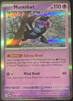 Munkidori 095/167 Sv06: Twilight Masquerade Holo - Pokemon Card - Image 1
