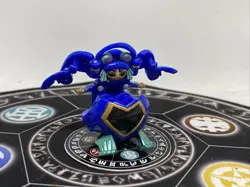 Bakugan Battle Brawlers Aquos Minx Elfin & Card MG Japan Import Rare - Image 1